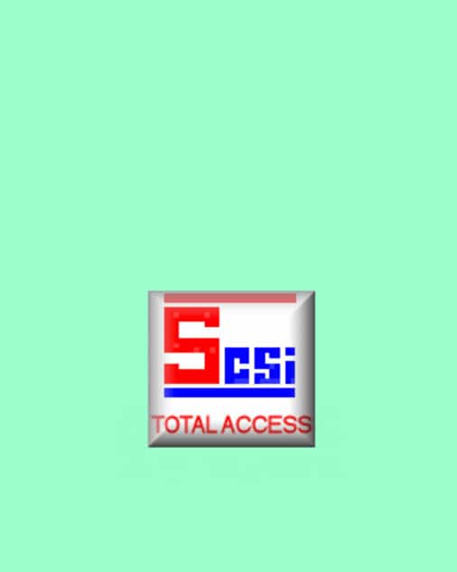 The SCSI TOTAL ACCESS logo