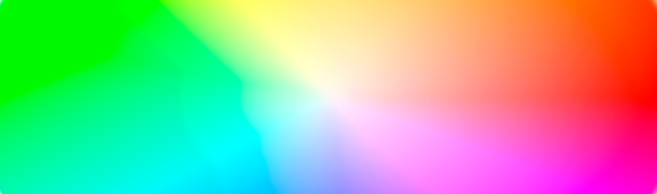 A radial colour specrum