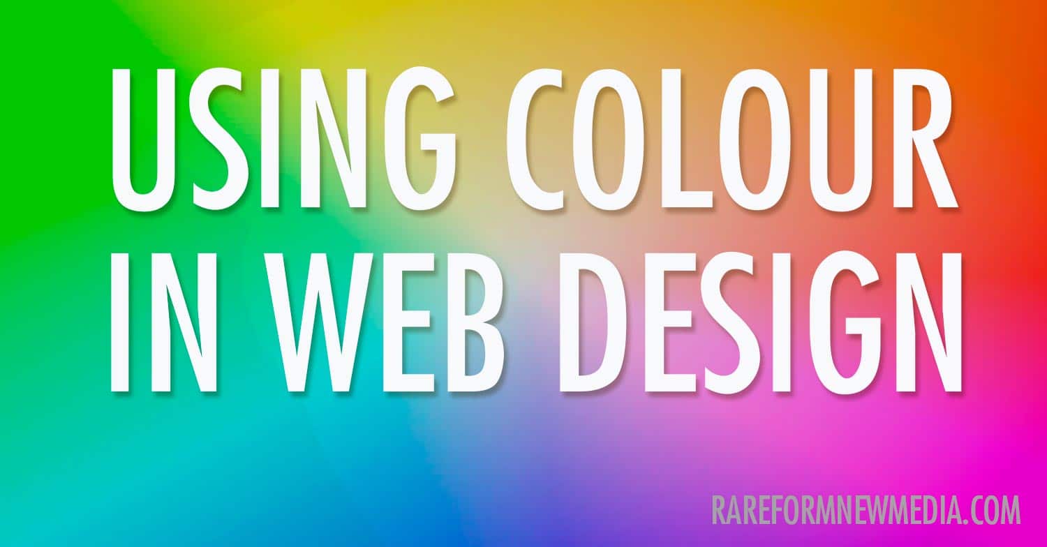 The title of this article over a picture of a spectral colour wheel