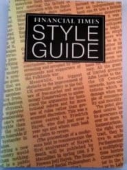 FT Style Guide (1993)
