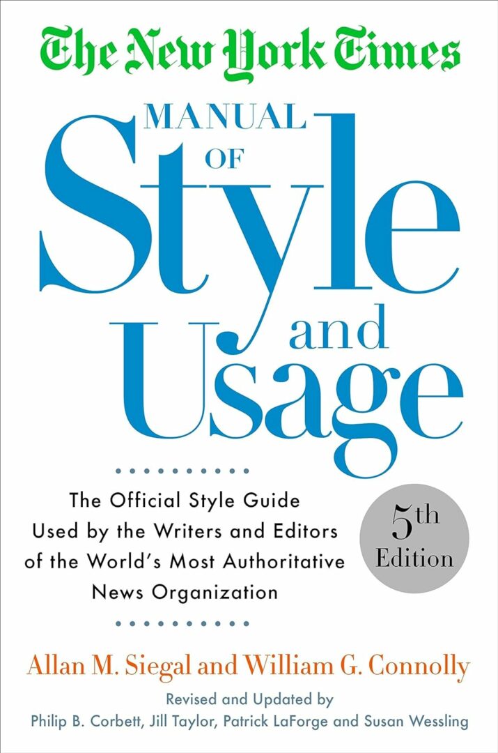 NYT style guide